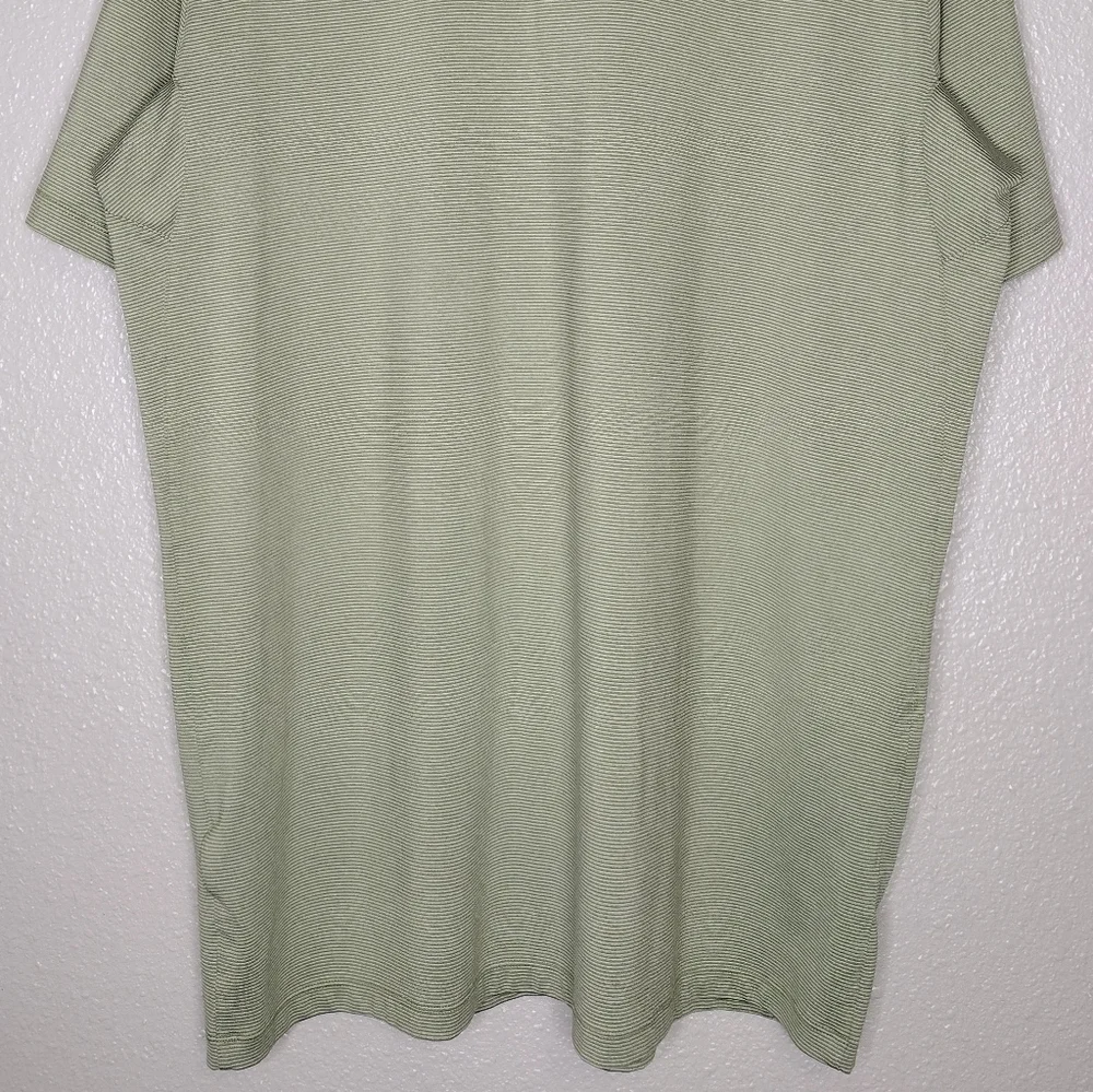 Nike Standard Fit Men’s Light Olive Green Golf Athletic Polo Shirt Sz L